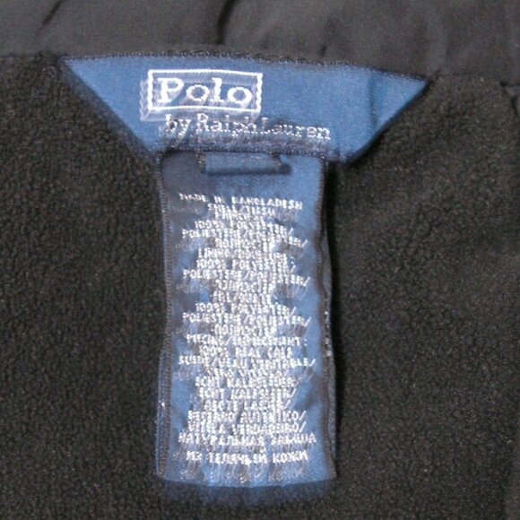 Polo by Ralph Lauren Toddler quilted Black Jacket 2/2T - Picture 4 of 9